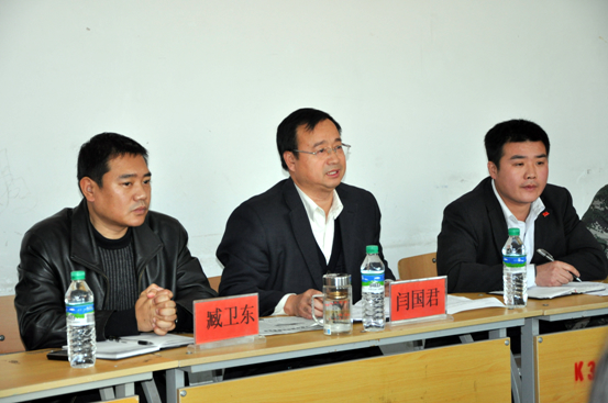 学院党委书记闫国君到机电工程系调研指导党建工作