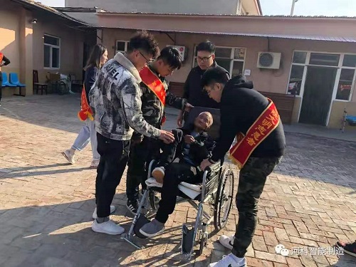 【不忘初心，牢记使命】——智能学院孝老敬亲活动