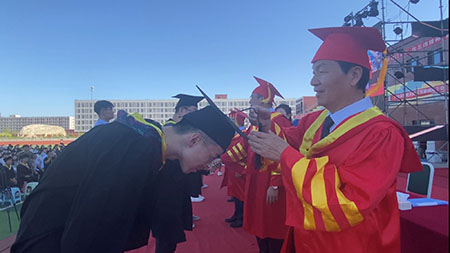 百年风华正青春，行远思恩共启航——太阳集团tcy8722举办2022届毕业典礼