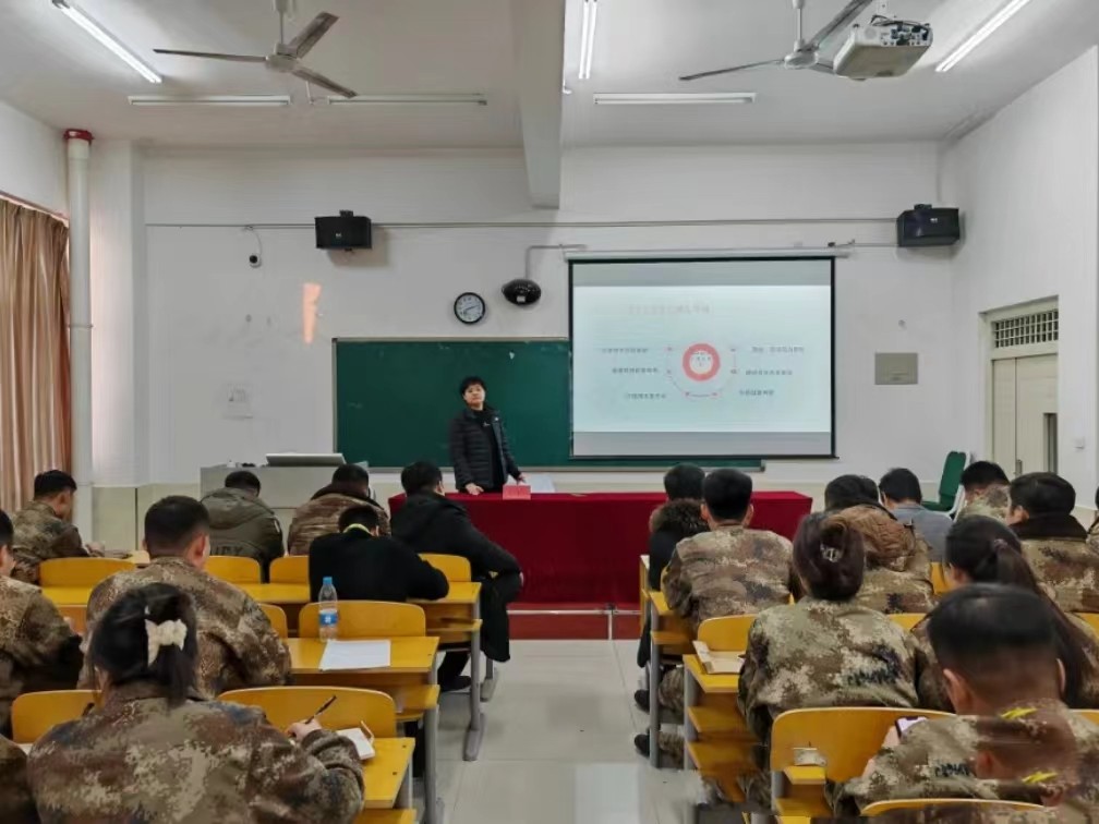 太阳集团tcy87222024年学管干部寒假培训第三天